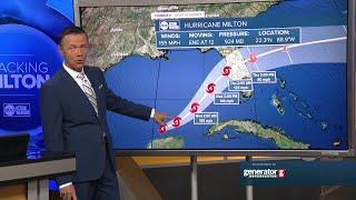 Tracking the Tropics | Hurricane Milton temporarily weakens to Cat 4