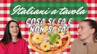 Conversazione Naturale in Italiano| COSA MANGIANO GLI ITALIANI?|Real Italian Conversation (sub ITA)