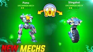 I UNLOCKED NEW MECHS : PUMA & SLINGSHOT  || MECH ARENA