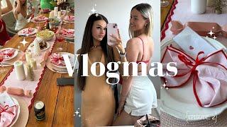 VLOGMAS EP 2: Friendsmas, Huge clothing haul, glow- up with me!