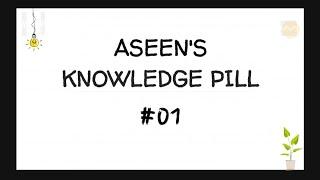 KNOWLEDGE PILL #1