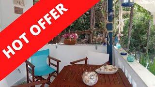 HOT OFFER IN HALKIDIKI. SEASIDE APARTMENT FOR SALE JUST 40 000 EUROS.