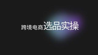 新手必看！跨境电商独立站新手选品实操以及核心的逻辑点，避免踩坑