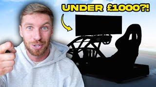 I built a Racing Simulator for UNDER £1000 after everyone said it WASN'T POSSIBLE!!