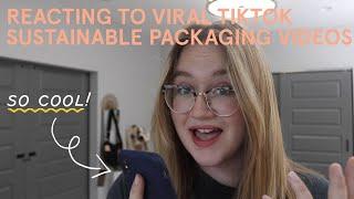 Reacting to Viral Sustainable Packaging TikTok Videos [So Cool!]