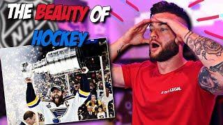 The SOCCER FAN Reacts to "The Beauty Of Hockey"  || REACTION