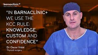 Dr Oscar Vidal: Minimally Invasive THYROID SURGERY (neck mini-incision & transaxilar thyroidectomy)