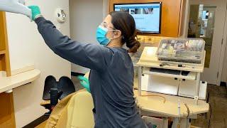 Dental Treatment Room Turnaround with Cassette Drop Off and Pick Up - Dental Office Efficiency