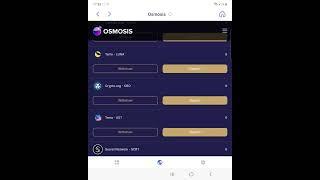 Osmosis #DeFi: Swapping #LUNA to #OSMO and Staking in #Keplr mobile wallet