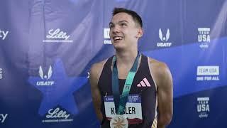 Hobbs Kessler Is Ready To Run Both The 1500m and 800m In Paris