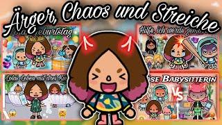 LOLAS LEBEN - ÄRGER CHAOS UND STREICHE  | PART 2 | SPANNEND | TOCA BOCA STORY DEUTSCH