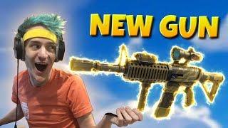 NINJA REACTS TO NEW THERMAL RIFLE | Fortnite Battle Royale