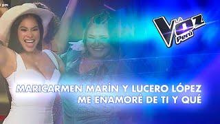 Maricarmen Marín y Lucero López | Me enamoré de ti y qué | Gran Final | Temporada 2023 | La Voz Perú