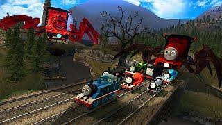 All New Thomas The Train And Friends Chased By Choo Choo Charles in Garry's Mod