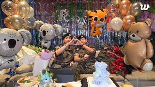 BTS V & RM WEVERSE LIVE (2025.06.10) | V & RM MILITARY DISCHARGE