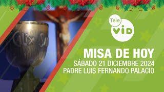 Misa de hoy  Sábado 21 Diciembre de 2024, Padre Luis Fernando Palacio #TeleVID #MisaDeHoy #Misa