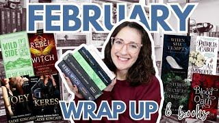 February wrap up 🩷 mafia romances, Elsie Silver, romantasy