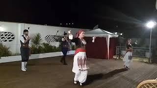 Greek dance in Sergio's hotel