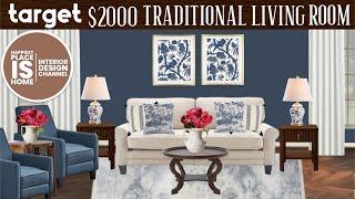 Target old money aesthetic living room!  2K total!