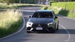 Best Sounding Hot Hatch 2021 Mercedes A45 S AMG scarico completo  Capristo cat 200 celle 