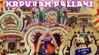 KR Puram Pallaki 2024 | Krishnarajapuram Car Festival 2024 | #templemonk #pallaki #festival