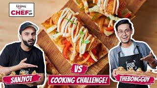 Chef Sanjyot Keer VS @TheBongGuyOfficial Kathi Roll Cooking Challenge | @licious_foods presents Chef It Up S1EP3