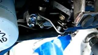 Johnson 90 outboard: shifter cable adjustment