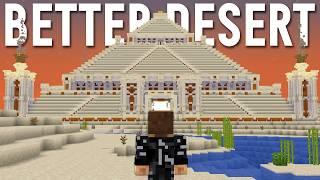Hardcore, but its a modded desert world