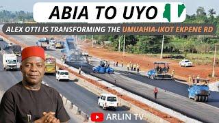 Umuahia Ikot-Ekpene Road Project ~ 70% Complete? Abia State to Uyo, Akwa Ibom (Gov Alex Otti)