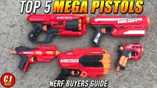 Top 5 Nerf Mega Guns - ( Pistols ) Nerf Buyers Guide