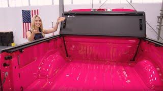 BAKFlip MX4 - #1 Selling Hard Folding Truck Bed Cover - 30 Second Overview with Katie Osborne