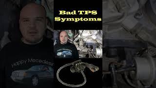 ㉦The symptoms of a bad throttle position sensor㉦