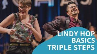 Learn Swing Dance! Lindy Hop for Beginners: Triple Step Rhythm (Class 1 of 6)