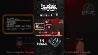 SONULAB StompStation controlled with the M-VAVE CHOCOLATE MIDI Controller! #sonulab #mvave