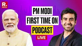 PM Modi First Time On Podcast With Nikhil Kamath | LIVE | Republic TV