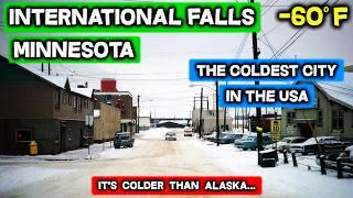 INTERNATIONAL FALLS - The Coldest City In America - Why Do 5,000 People Live Here?