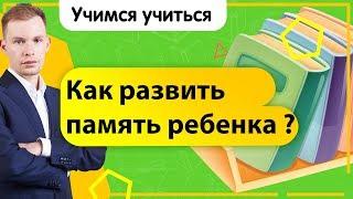 Как развить память ребёнка? Упражнения, развивающие память у детей | Учимся учиться.