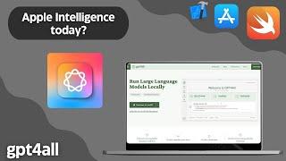 Apple Intelligence уже сегодня? Ставим аналог ChatGPT локально - GPT4ALL