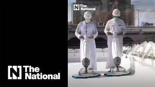 Watch the Kaaba’s roof being cleaned by Saudi professionals ahead of Hajj