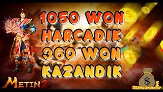 Metin2 Bagjanamu #7 Gizli Ticaret Tatikleri / 1050 Won Harcadık 360 Won Kazandık / #metin2