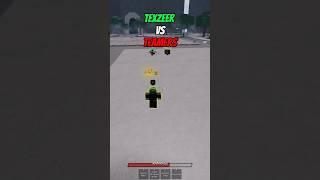 Texzeer Vs Teamers  | Roblox Strongest Battlegrounds