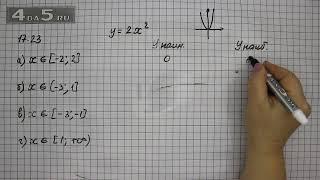 Упражнение № 17.23 – ГДЗ Алгебра 8 класс Мордкович А.Г.