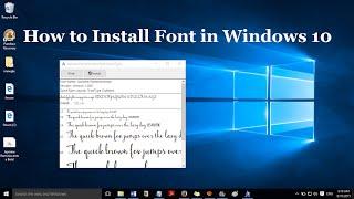 How to install fonts in windows 10 (2 simple methods)