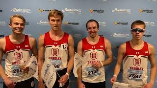 Drake Relays 2024 - Bradley Men’s DMR Champions