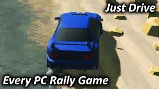Just Drive (2024) - Every PC Rally Game