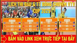 LỊCH TĐ vs TT TUYỂN BÓNG CHUYỀN NỮ VIỆT NAM VTV CUP 2025 HÔM NAY. LINK XEM TRỰC TIẾP TẠI ĐÂY
