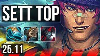 SETT vs DARIUS (TOP) | EUW Master | 25.11