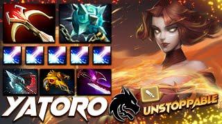 Yatoro Lina Unstoppable Beast - Dota 2 Pro Gameplay [Watch & Learn]