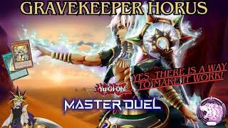 Gravekeeper Horus Ranked Gameplay & Deck Profile! Anti Meta 2024! [Yu-Gi-Oh! Master Duel]