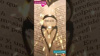 The Most Satisfying Letter "S" ️ Name "Swati" #shorts #nameart #ytshorts